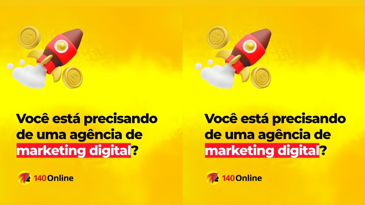 Produção de criativos e campanhas digitais agência de marketing digital 140 Online