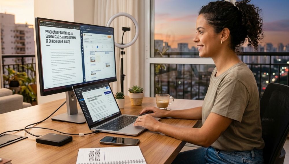 Marketing digital IA economiza quanto do seu tempo