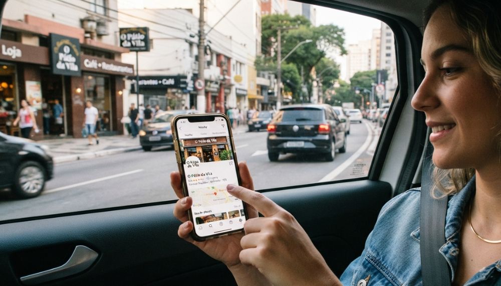 Buscador social com IA no Facebook e Instagram